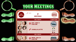 Your meetings in chronological order